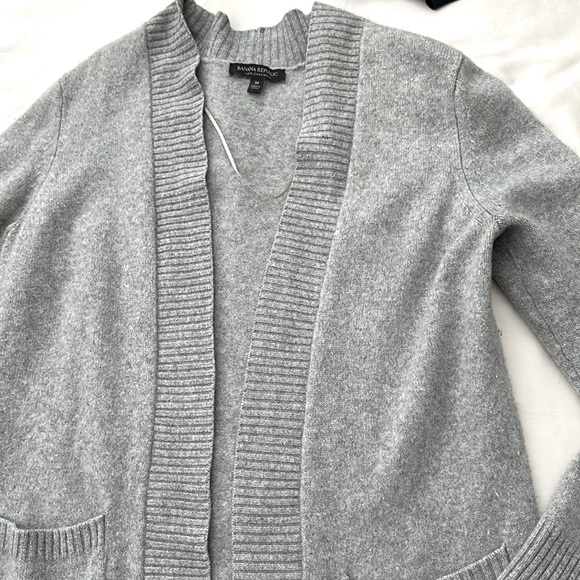 BANANA REPUBLIC 100% Cashmere long cardigan size M - Picture 2 of 6